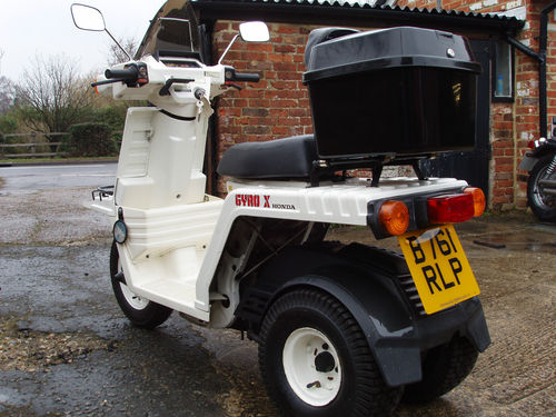 1985 honda gyro x three wheel 50 cc moped 3