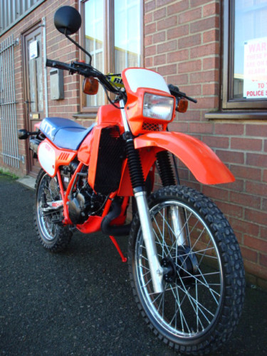 1983 honda mtx 125 r front