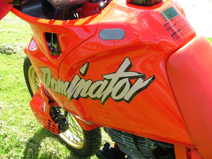 1986 Honda NX 650 Dominator Closeup 2