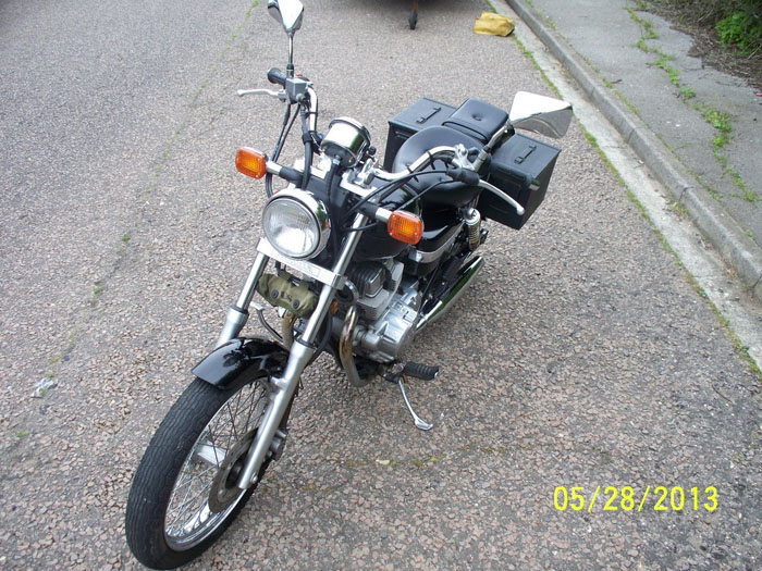 2002 Honda Rebel 250cc Front