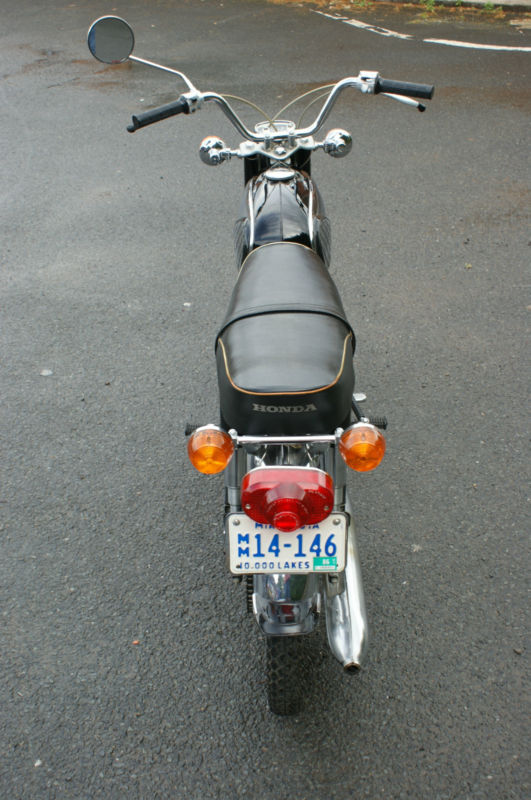 1968 honda s90 back