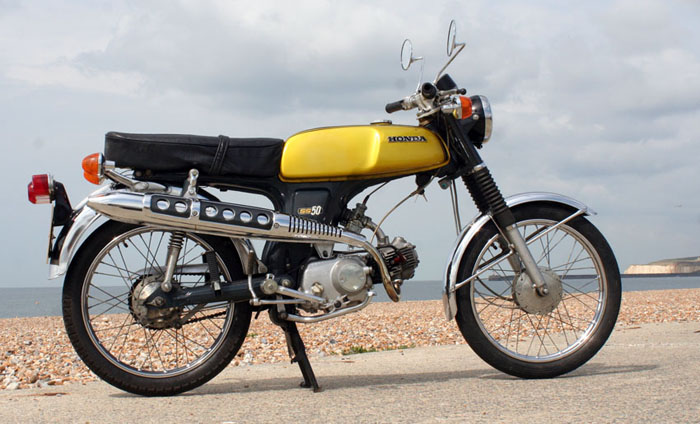 1972 honda ss50z moped 1