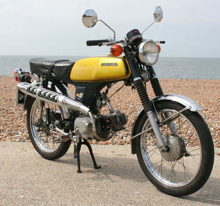 1972 honda ss50z moped 2