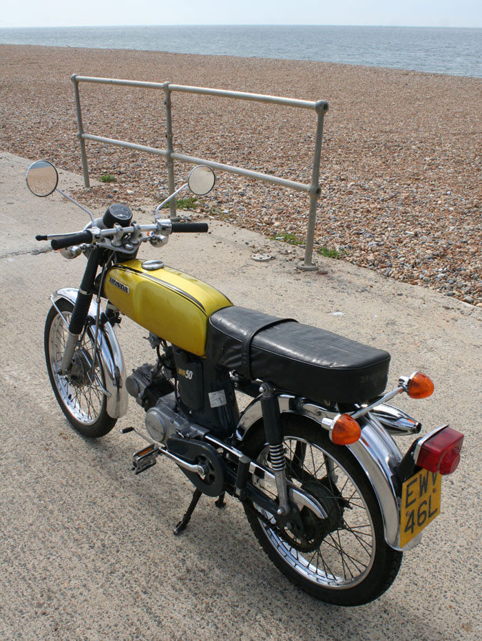 1972 honda ss50z moped 3