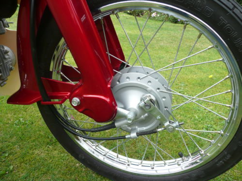 1994 honda c90 cub front wheel