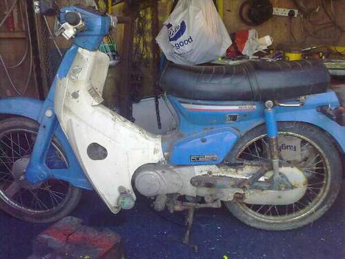 1987 Honda c50 la Before Restoration
