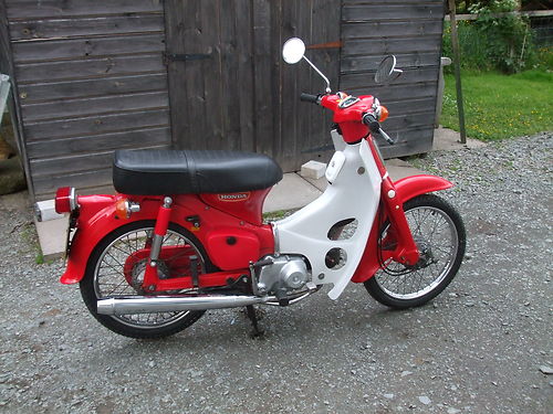 1979 Honda C70 Red 1