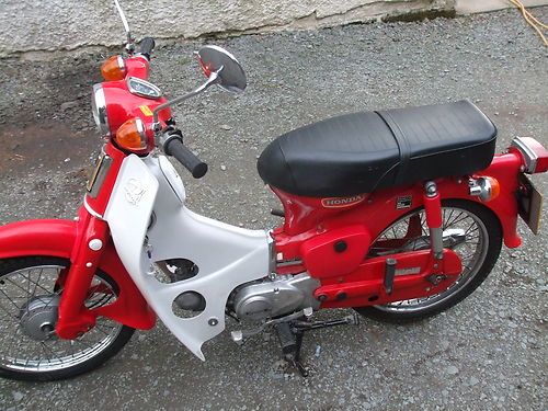 1979 Honda C70 Red 2