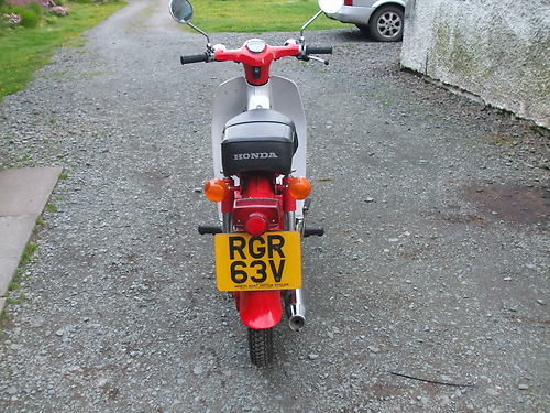 1979 Honda C70 Red Back