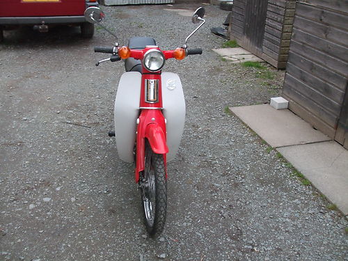 1979 Honda C70 Red Front