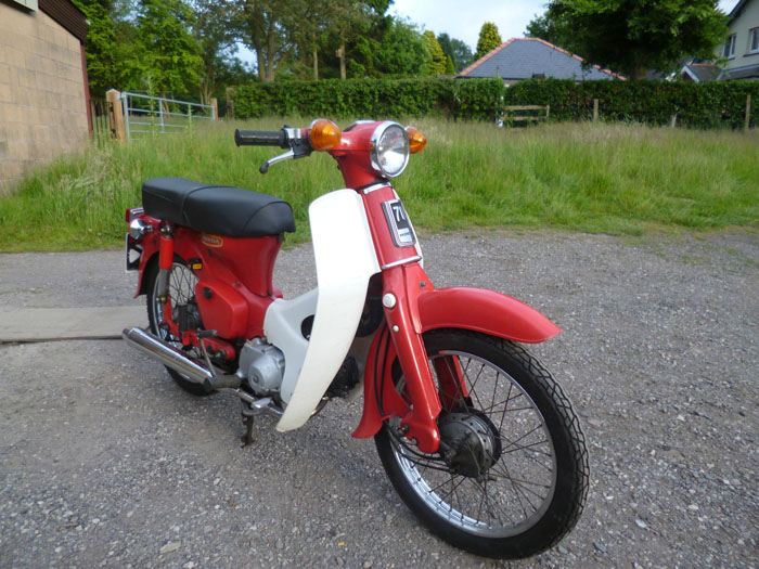 1981 Honda C70 Cub Step Through 3