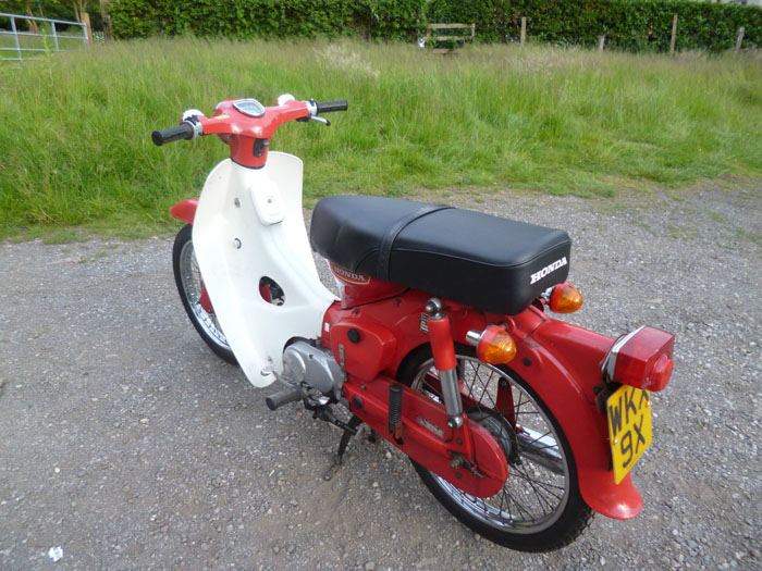 1981 Honda C70 Cub Step Through 5