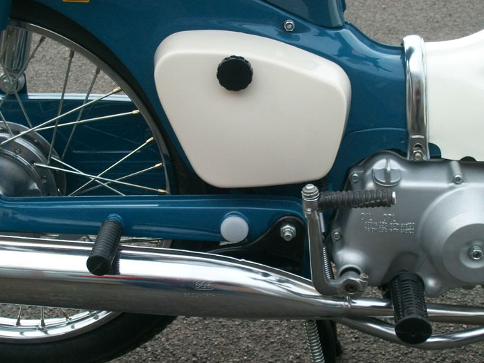 1973 Honda C50 Side Shot