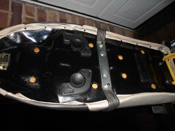 1976 Honda C70 Under Seat