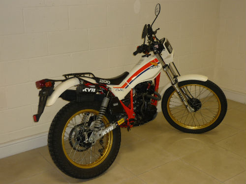 1983 honda tlr200 tlr 200 twin shock trial bike 4