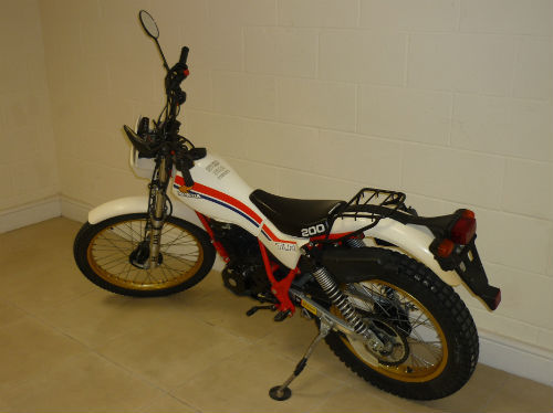 1983 honda tlr200 tlr 200 twin shock trial bike 5