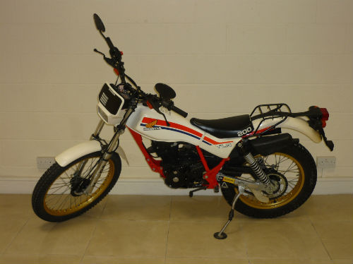 1983 honda tlr200 tlr 200 twin shock trial bike 6