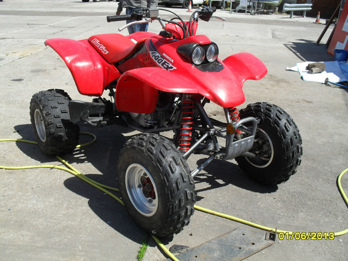 1999 Honda Fourtrax TRX 400EX Quad 1