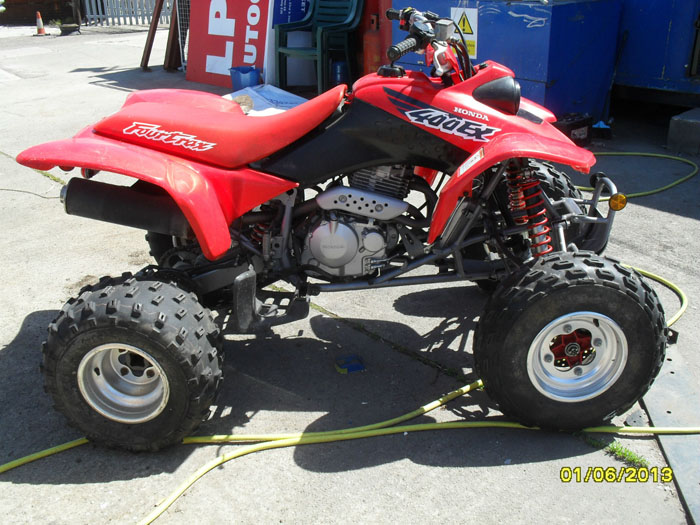 1999 Honda Fourtrax TRX 400EX Quad 3