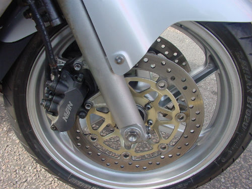 1999 honda vfr800fi-x rare 50th anniversary model vfr800 front wheel