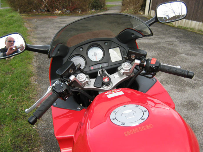 1999 honda vfr800fx tank speedometer