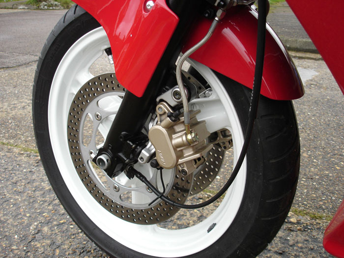 1989 Honda VFR750F-K Front Wheel Left