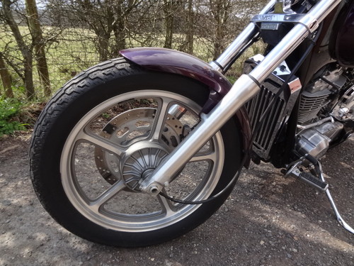 1995 honda vt1100c shadow vt 1100 front wheel