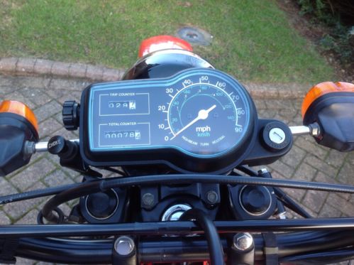1978 Honda XL250S Speedometer