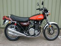 163 1973 kawasaki z1 orange brown tourer 903cc icon