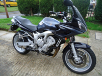202 2003 yamaha fz6 fazer blue fz 600 icon
