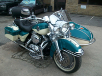 204 harley davidson flhrsi road king custom with watsonian sidecar icon
