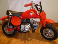 209 1980 honda z50r classic monkey bike icon