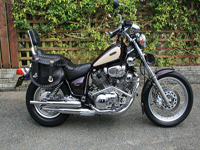 252 1996 yamaha red xv750 virago icon