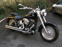 29 1999 harley davidson 1340cc fatboy icon