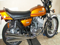 37 1972 kawasaki h2a 750cc triple icon