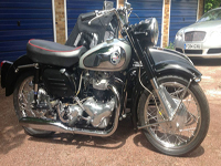 429 1957 Norton Dominator Model 77 With Watson GP Jubilee Sidecar Icon