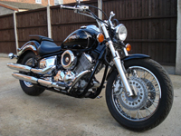 43 1999 yamaha dragstar xvs 1100cc icon