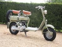58 1952 lambretta 125d scooter icon