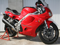 63 1998 triumph daytona 955i red icon
