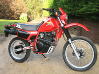 89 1985 honda xl600r enduro icon