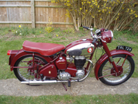 94 1955 bsa c11g 250cc icon