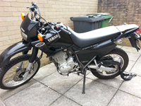 540 2003 Yamaha XT 600 E Black Icon