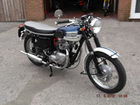 589 1961 Triumph 350cc 3TA Icon