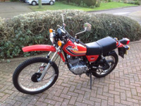 601 1978 Honda XL250S Icon
