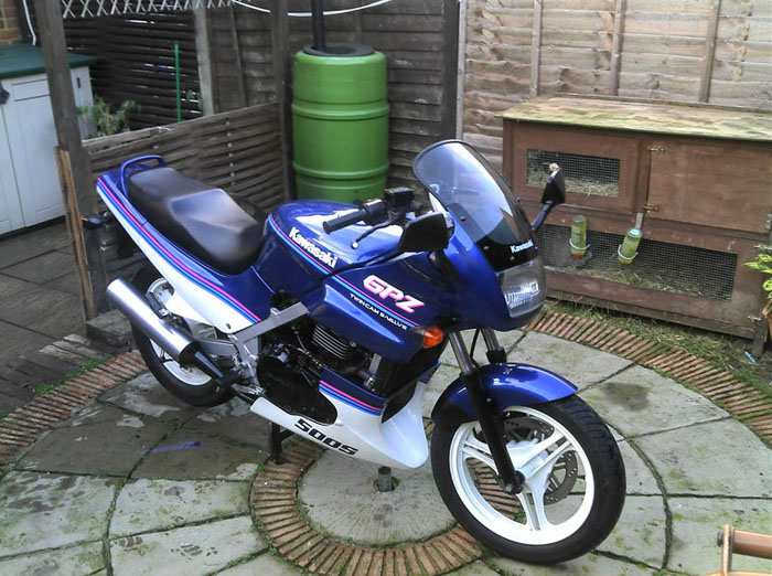 kawasaki gpz 500s 1