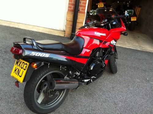 2003 Kawasaki gpz 500s 3