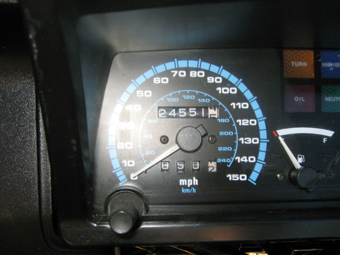 1988 Kawasaki GTR1000 Speedometer