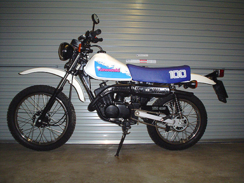 1993 kawasaki ke100-b11 2