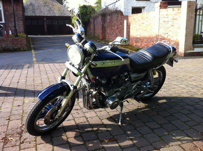 1981 Kawasaki KZ1100 Blue 2