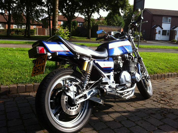 1981 Kawasaki KZ1100 Blue 3